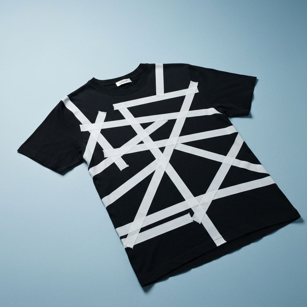 T-shirt with Tape Details