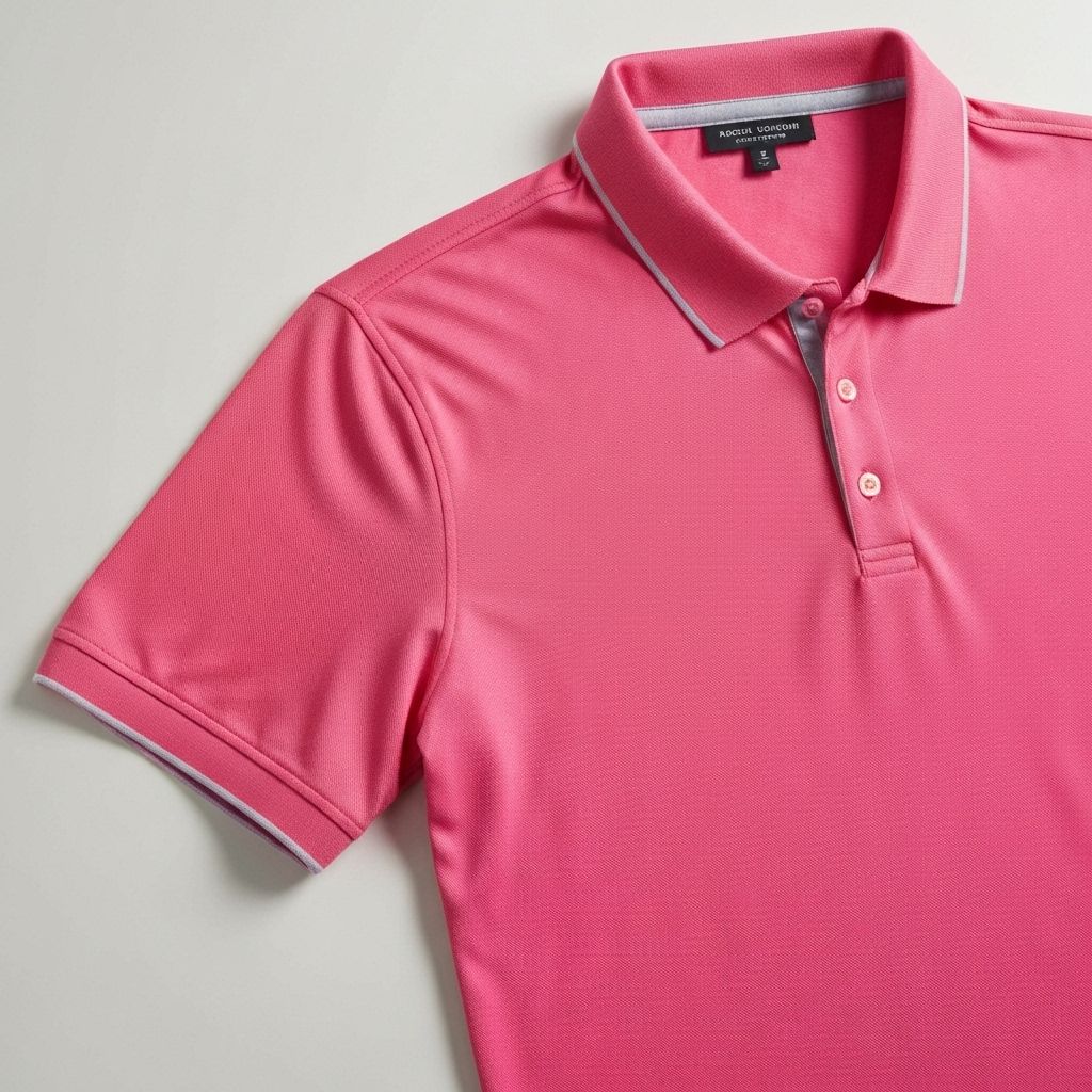 Polo with Tipping Details